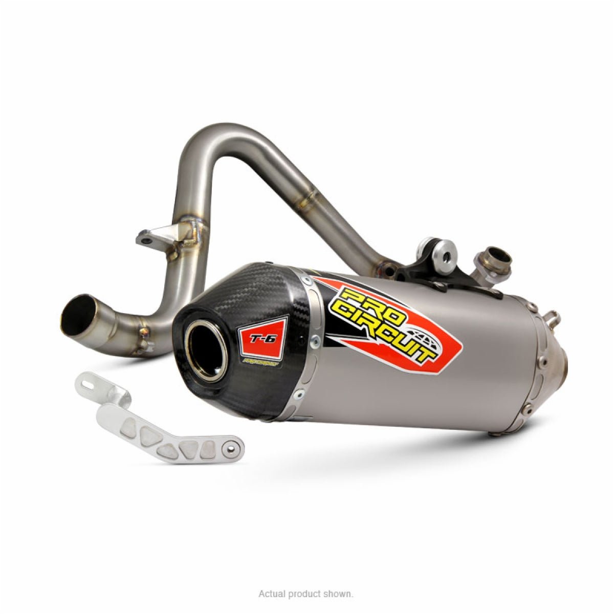 Pro Circuit T - 6 Titanium Exhaust System - Kawasaki Z125 Pro 2017 | 0121712G - MojoMotoSport.com