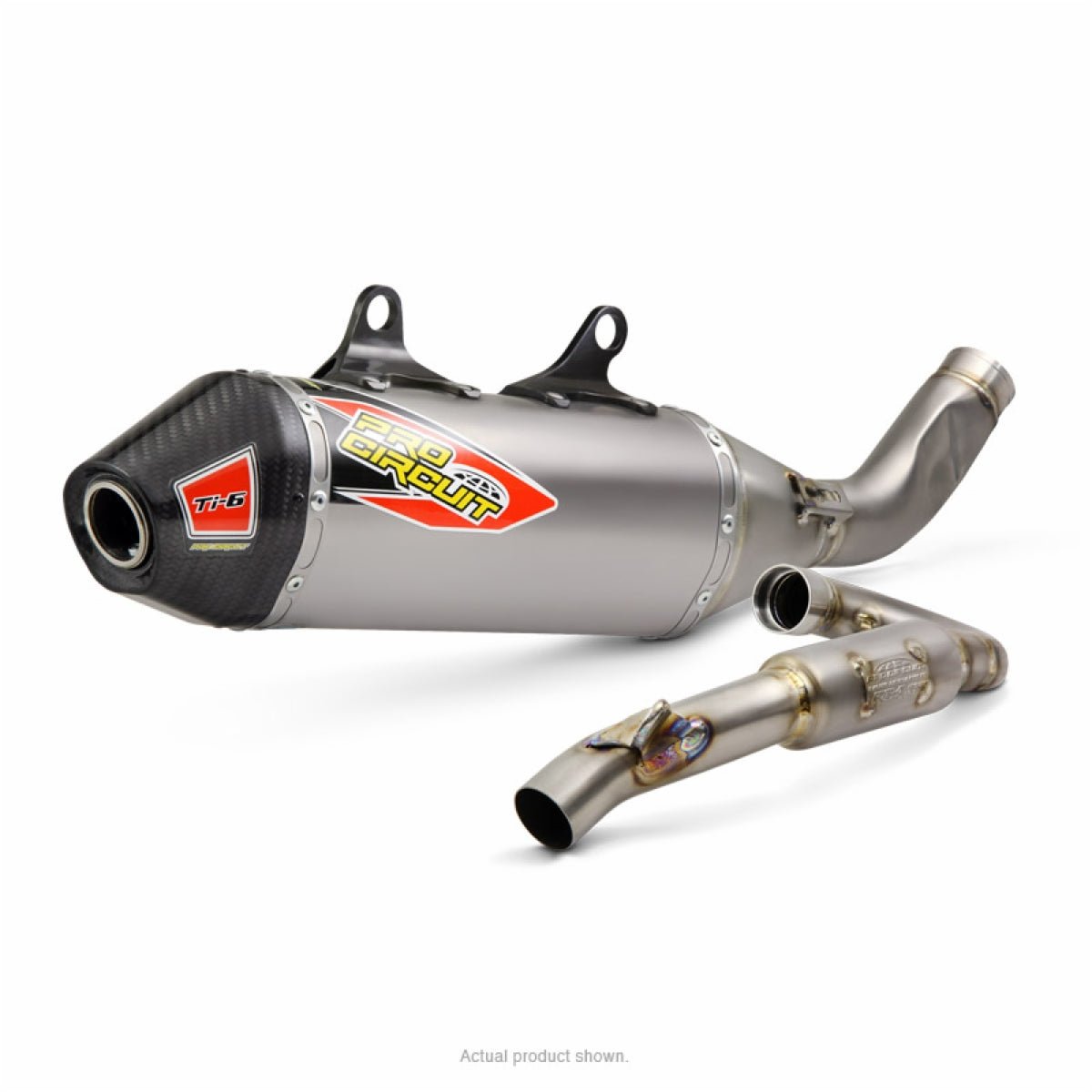 Pro Circuit Ti - 6 Complete Titanium Exhaust System - KTM 250 SX - F, Husqvarna FC 250, GasGas MC 250F | 0351925F - MojoMotoSport.com