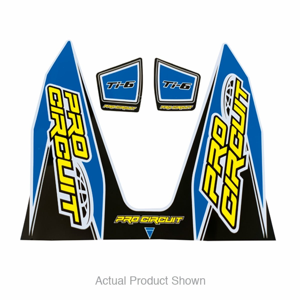 Pro Circuit Ti - 6 Decal - Light Blue | DC22TI6 - LB - MojoMotoSport.com