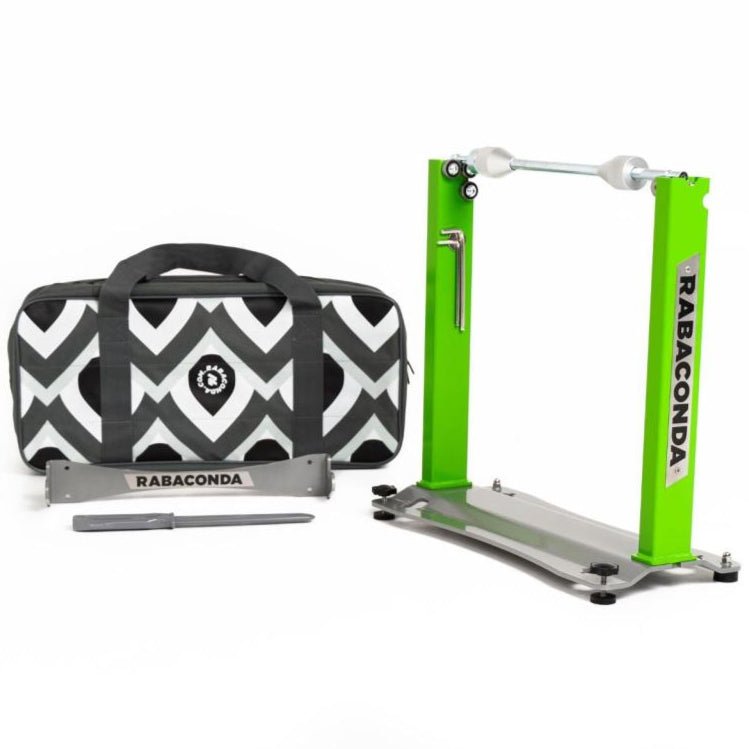 Rabaconda Motorcycle Wheel Truing Balance Stand - MojoMotoSport.com