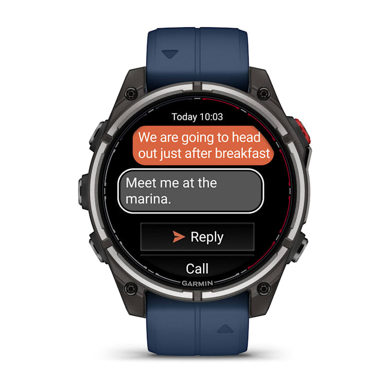 Garmin quatix 8 AMOLED Pro Smartwatch w/ inReach Technology