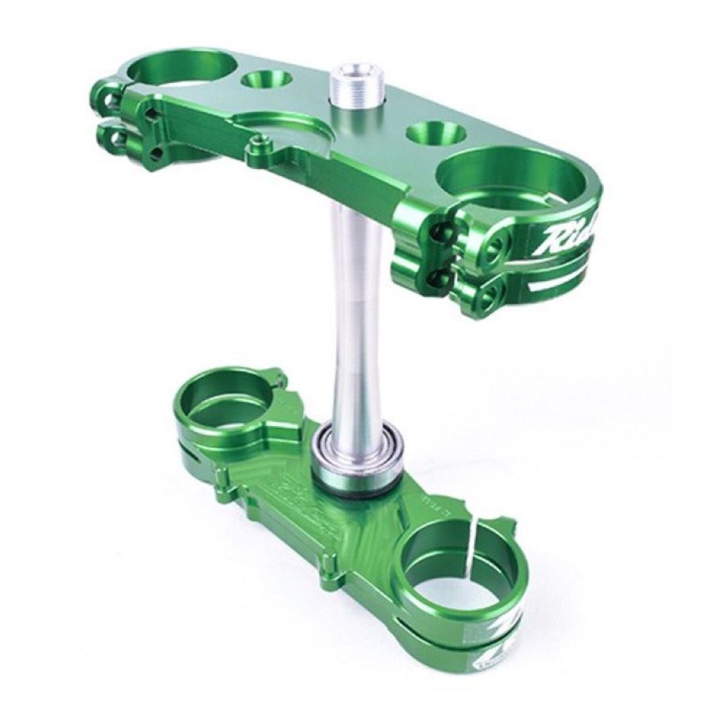 Ride Engineering 22MM Offset Kawasaki 06 - 18 KX450F / 13 - 20 KX250F Split Triple Clamp Set - KX - TBN22 - MojoMotoSport.com