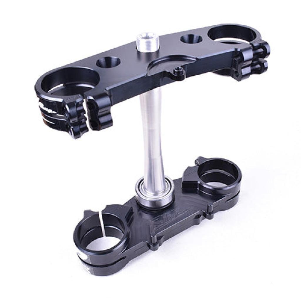 Ride Engineering Stock 23mm Offset 2024 Kawasaki KX450/X Split Triple Clamp Set | KX - TBN43 - MojoMotoSport.com
