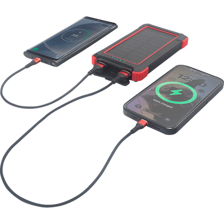 RidePower Wireless Solar Power Bank | RPPBWIRELESS10K - MojoMotoSport.com