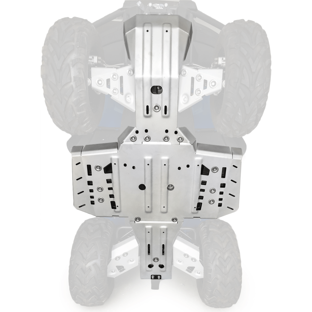 Rival Powersports Central Skid Plate Alloy CF - MOTO CFORCE 400/500 | 2444.8125.1 - MojoMotoSport.com