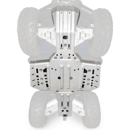 Rival Powersports Central Skid Plate Alloy CF - MOTO CFORCE 400/500 | 2444.8125.1 - MojoMotoSport.com