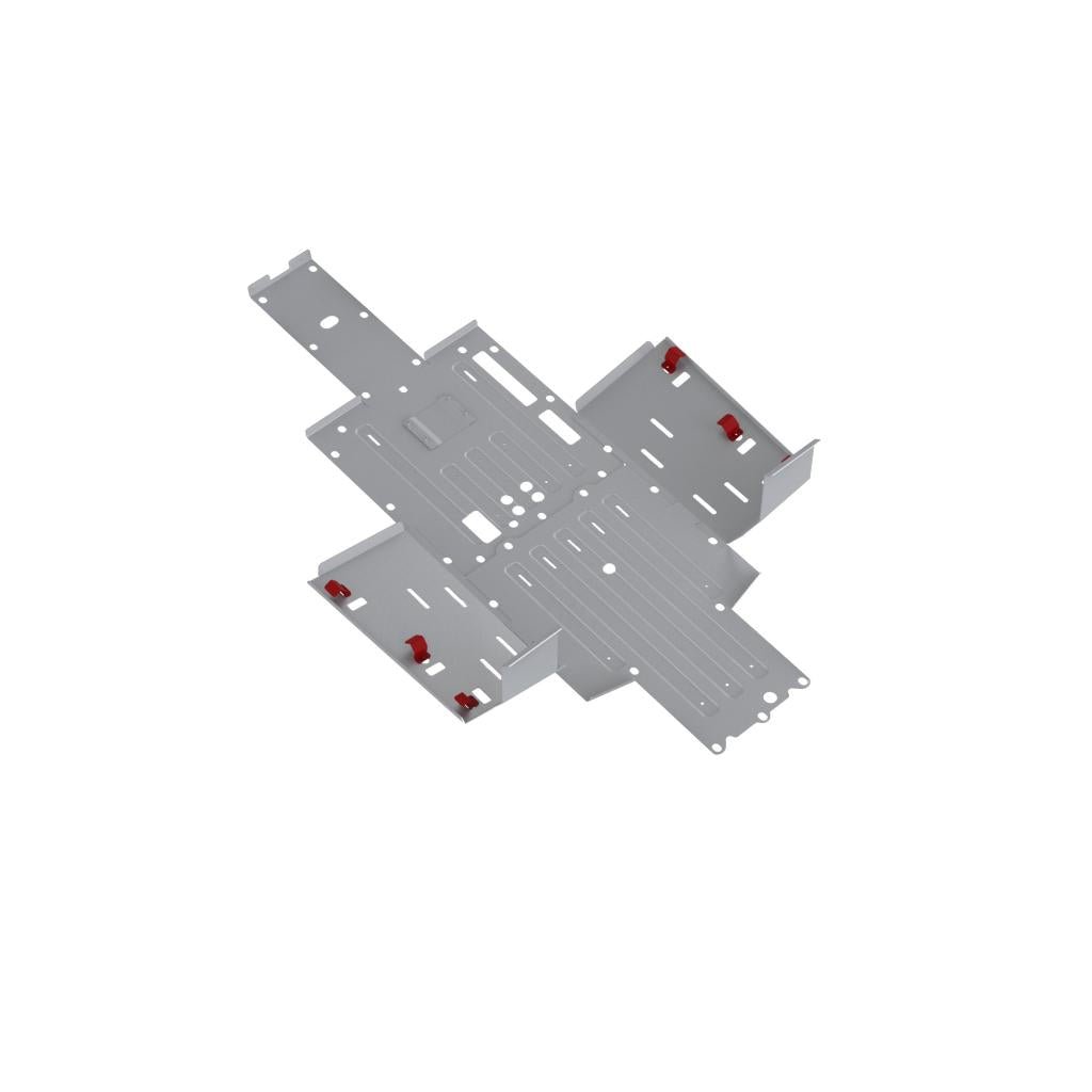 Rival Powersports Central Skid Plate Alloy Honda | 2444.2151.1 - MojoMotoSport.com