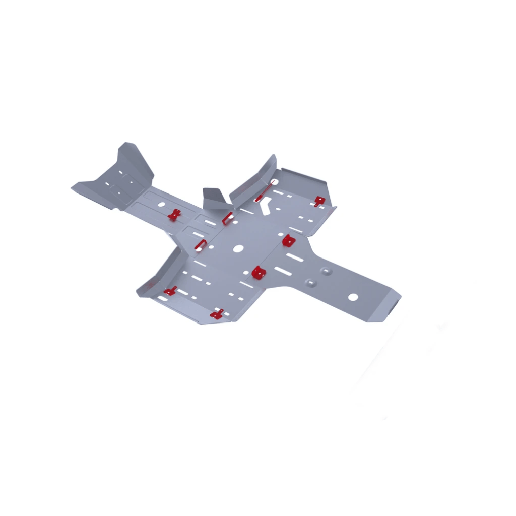 Rival Powersports Central Skid Plate Alloy Kawasaki | 2444.6903.3 - MojoMotoSport.com