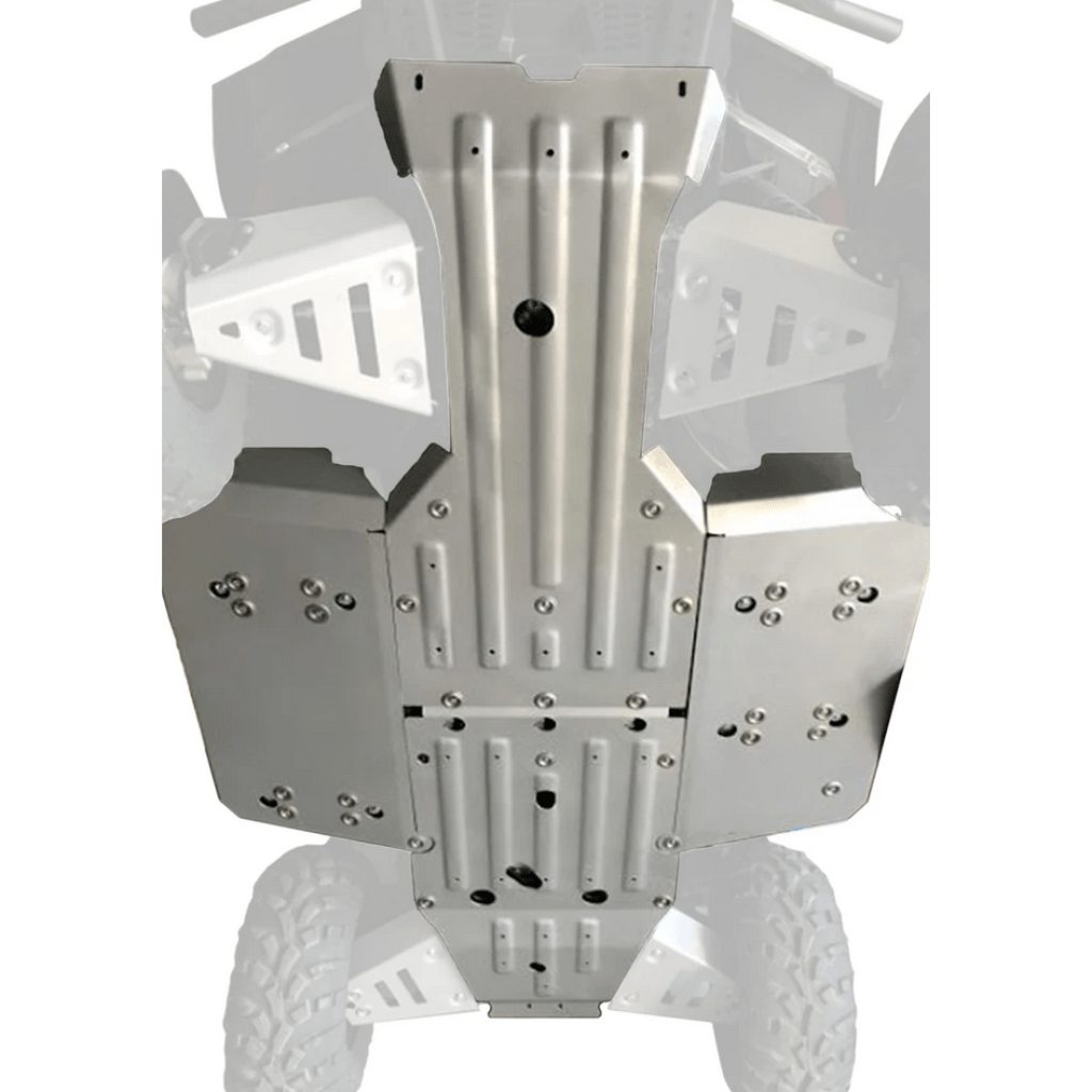 Rival Powersports Central Skid Plate Alloy Polaris Ranger | 2444.7440.1 - MojoMotoSport.com
