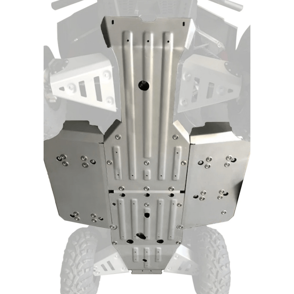 Rival Powersports Central Skid Plate Alloy Polaris Ranger | 2444.7440.1 - MojoMotoSport.com