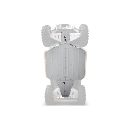 Rival Powersports Central Skid Plate Alloy Polaris Ranger | 2444.7448.1 - MojoMotoSport.com