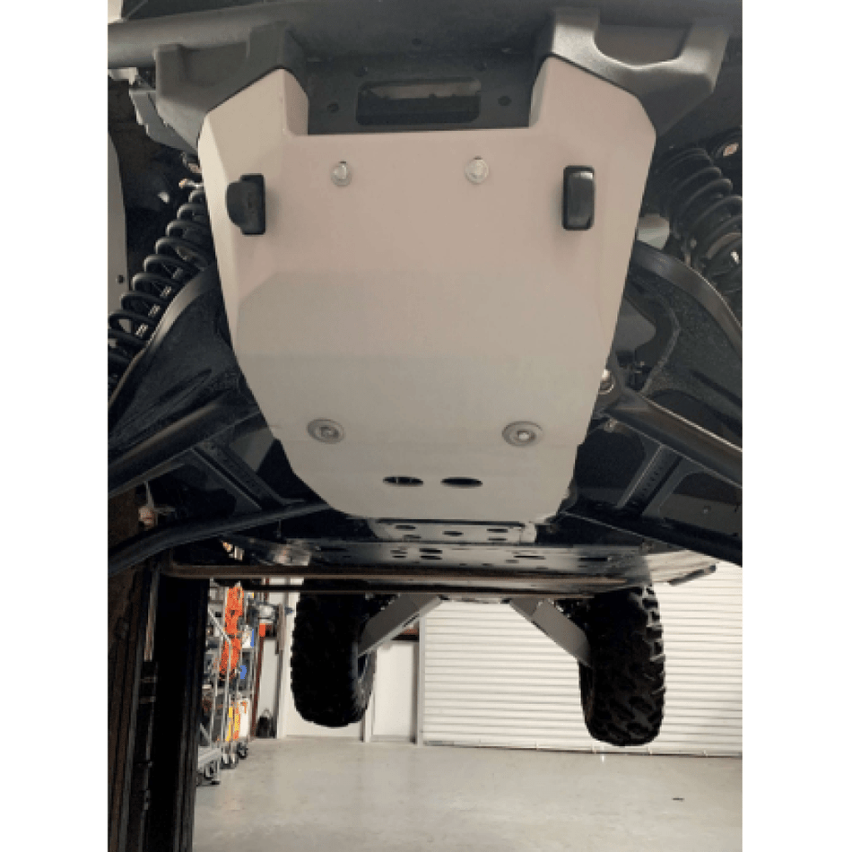 Rival Powersports Central Skid Plate Alloy Yamaha | 2444.7185.1 - MojoMotoSport.com