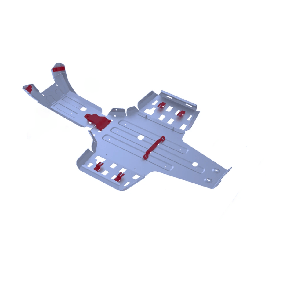 Rival Powersports Central Skid Plate Alloy Yamaha YFM700K Kodiak | 2444.7132.1 - MojoMotoSport.com