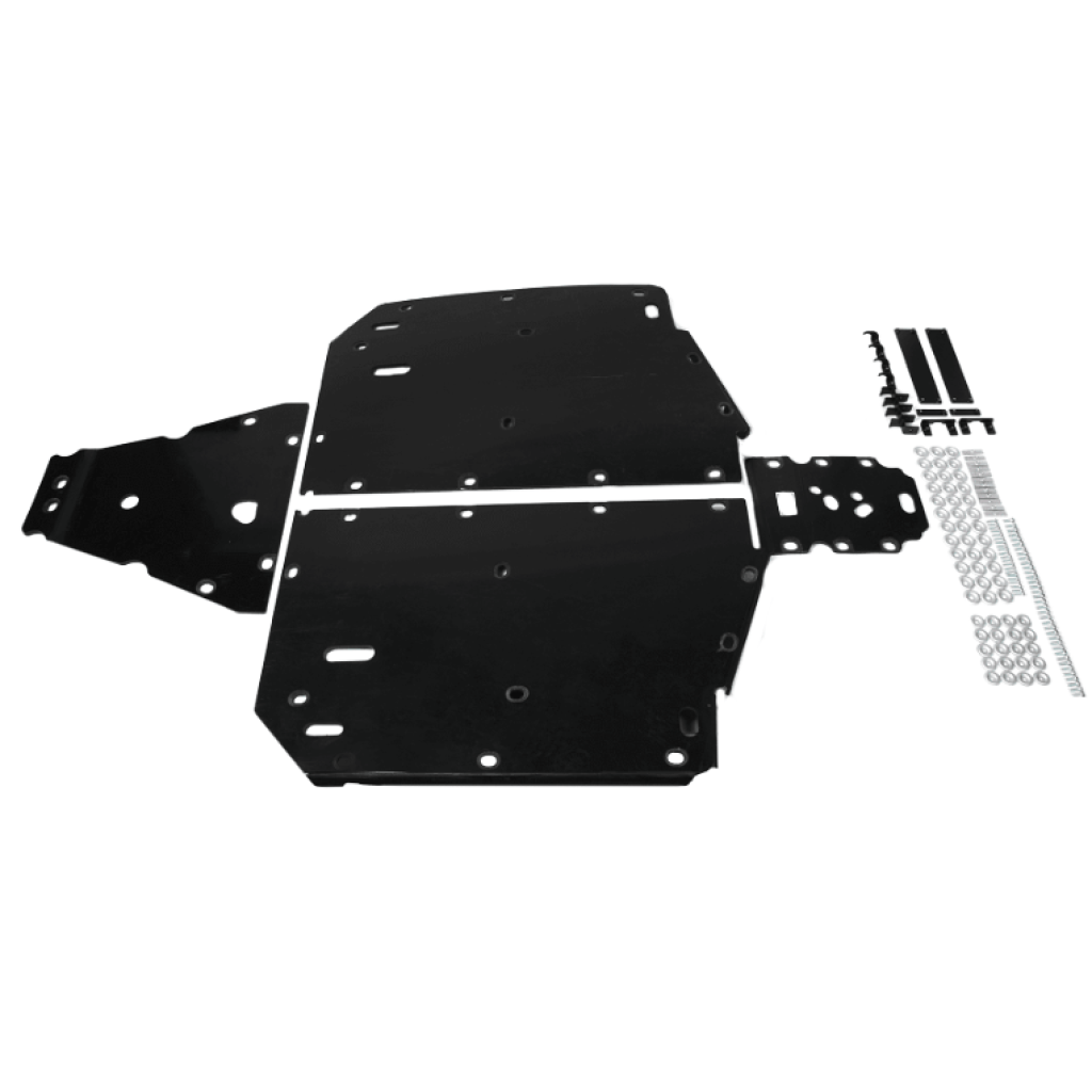 Rival Powersports Central Skid Plate Plastic Polaris Ranger | 2K.7482.1 - MojoMotoSport.com