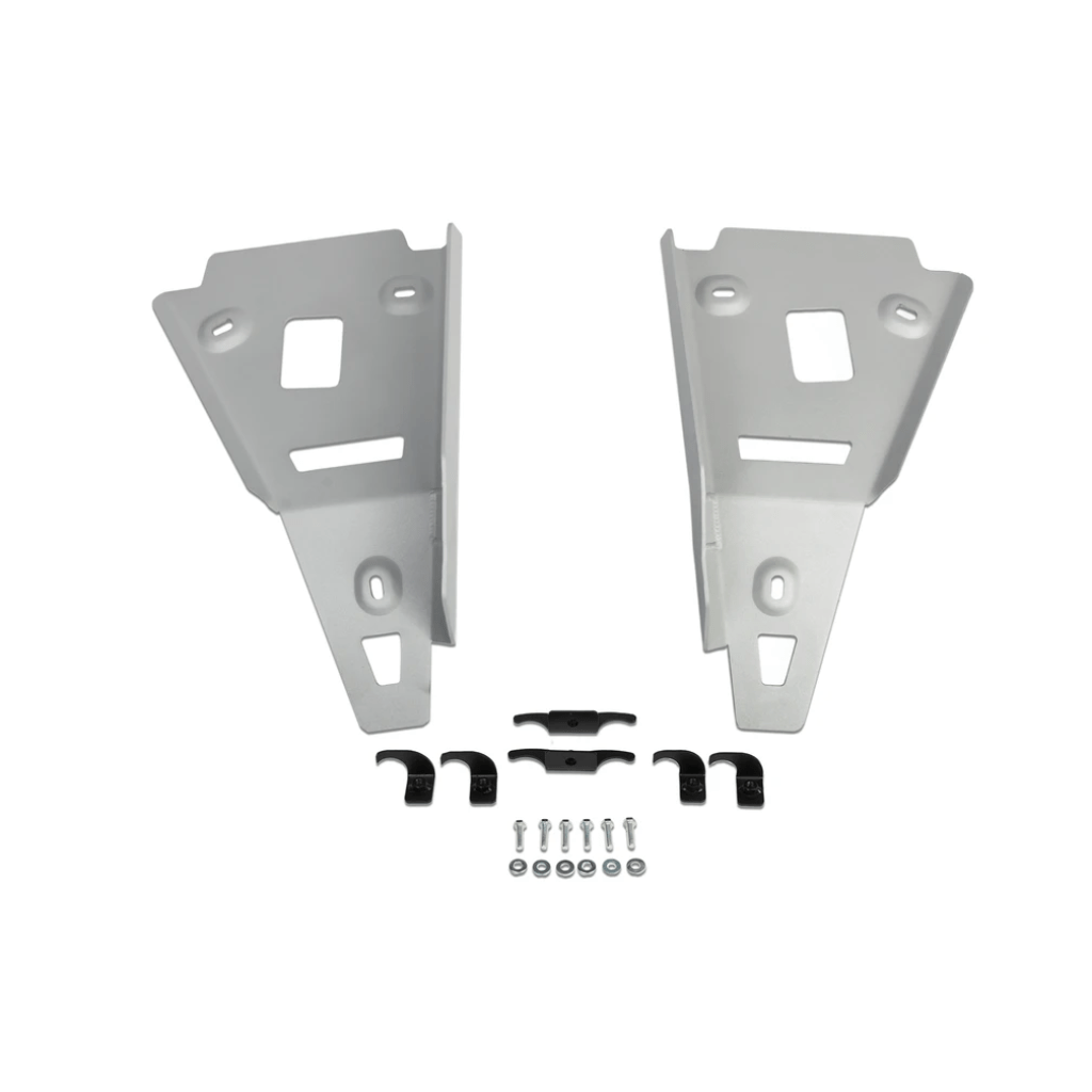 Rival Powersports Curved Front A - Arm Guards Alloy Polaris | 2444.7477.1 - MojoMotoSport.com