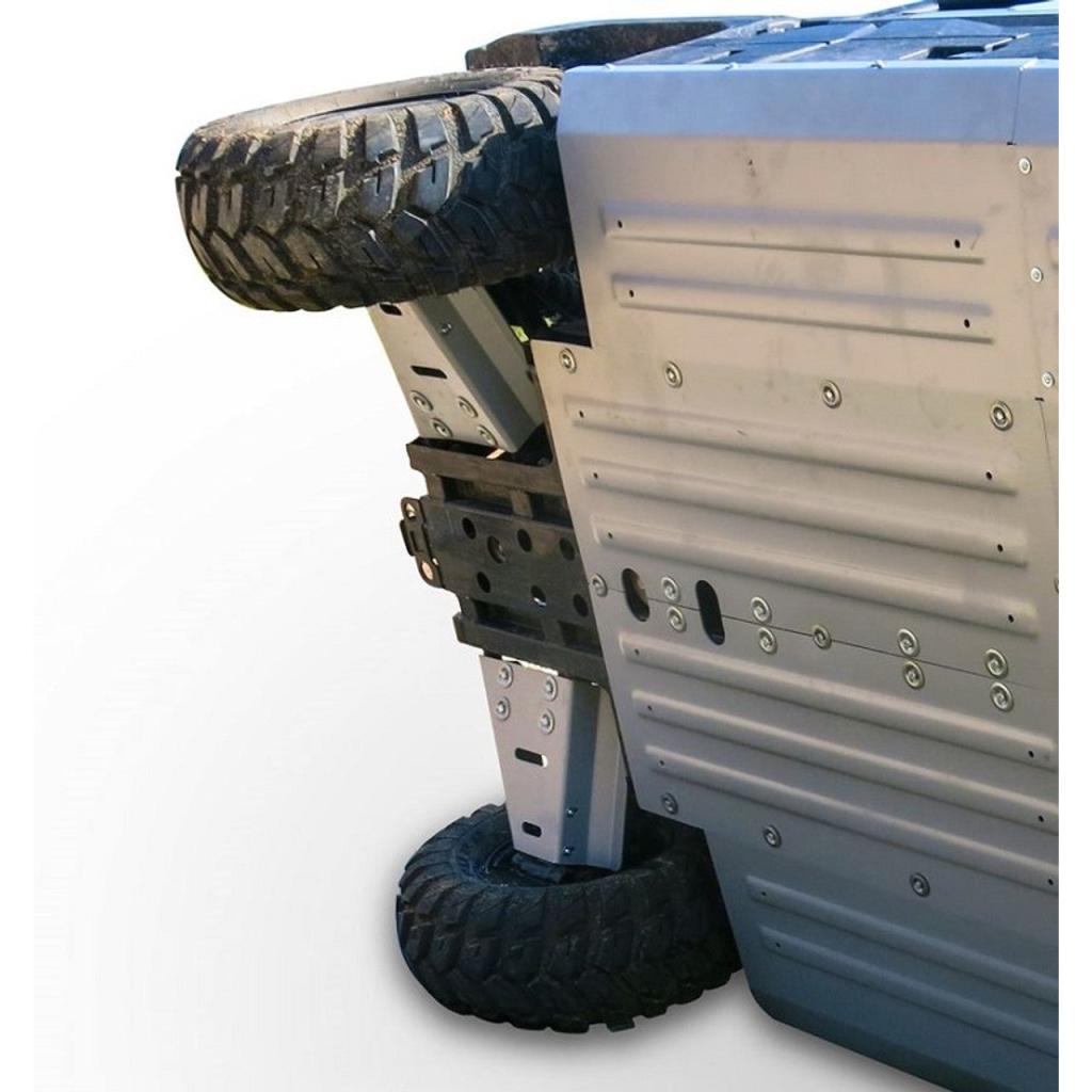 Rival Powersports Rear A - Arm Guards Alloy Kawasaki | 2444.6923.1 - MojoMotoSport.com