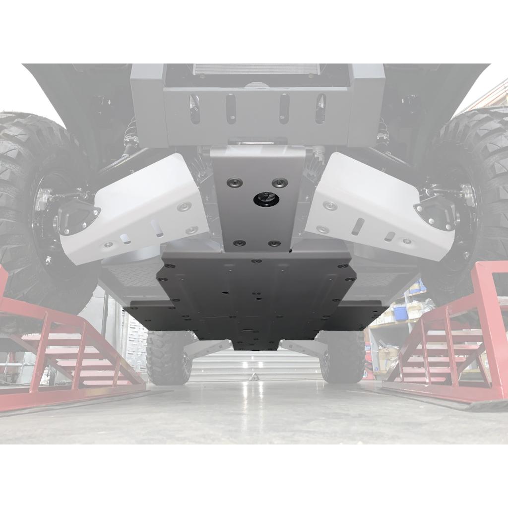Rival Powersports Skid Plate Alloy Kawasaki | 2444.6918.1 - MojoMotoSport.com