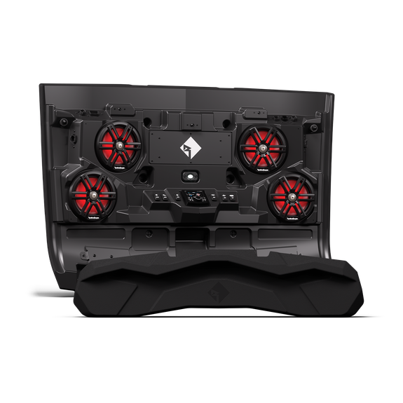 Rockford Fosgate Front Audio Roof 2018+ Polaris Ranger 2-Door Select Models | RNGR18-ROOF2M2