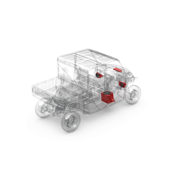 Rockford Fosgate Ranger Stage 5 Audio System for Ride Command (Gen-2) | RNGR18RC-STG5