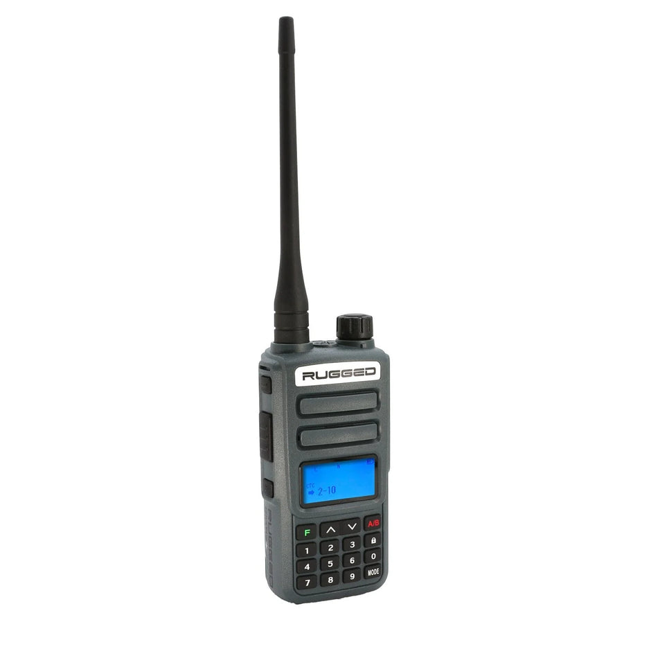 Rugged Radios GMR2 PLUS - GMRS and FRS Two Way Handheld Radio