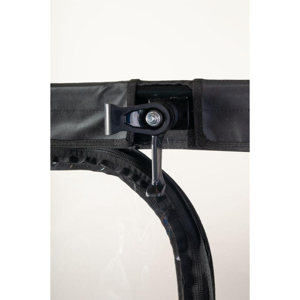 SEIZMIK Framed 1/2 Upper Door Kit For Kawasaki Mule Pro FX/FXT (2015 - 2020) | 52 - 06020KIT - MojoMotoSport.com