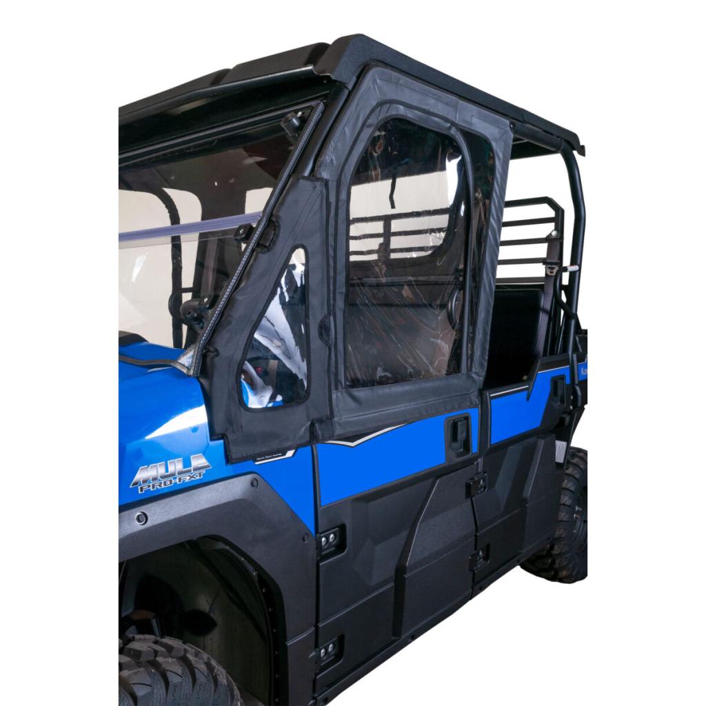 SEIZMIK Framed 1/2 Upper Door Kit For Kawasaki Mule Pro FX/FXT (2015 - 2020) | 52 - 06020KIT - MojoMotoSport.com