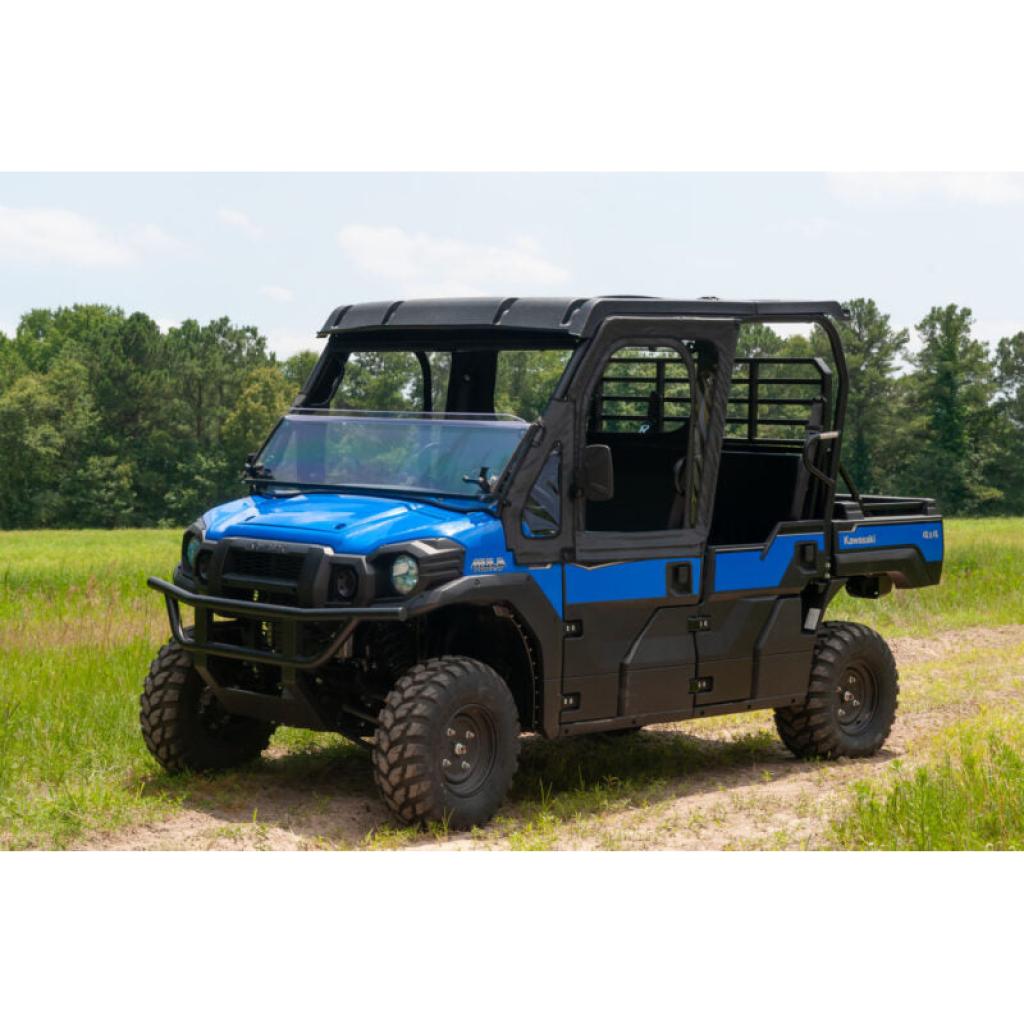 SEIZMIK Framed 1/2 Upper Door Kit For Kawasaki Mule Pro FX/FXT (2015 - 2020) | 52 - 06020KIT - MojoMotoSport.com