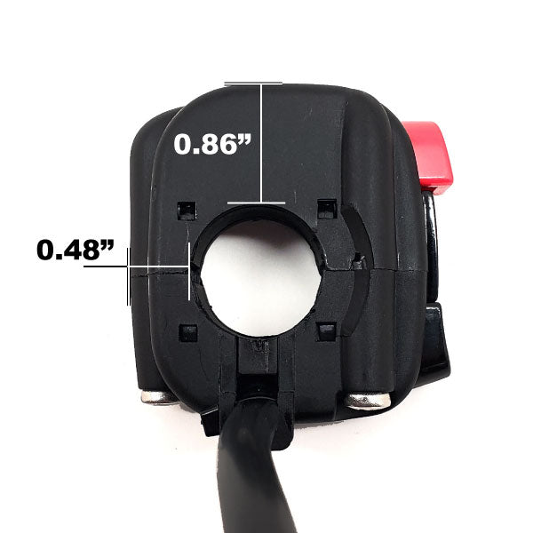 Sicass Racing 2015 - 17 BETA Over - Under Start/Stop Switch | 26 - 057 - MojoMotoSport.com