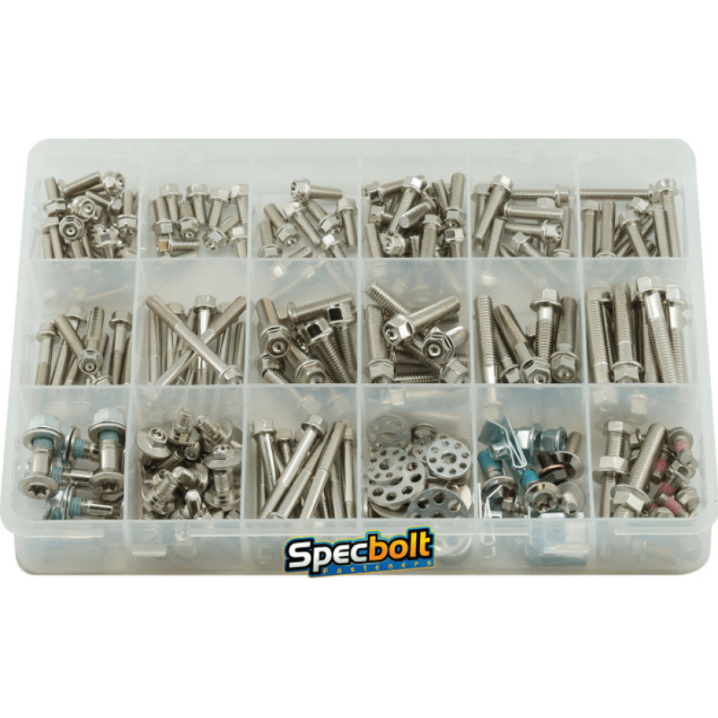 Specbolt - Beta 2 Stroke Nickel Wurks Bolt Kit for RR/RX/XTRAINER 125 - 300 | BETA - 2 - STROKE - NI - MojoMotoSport.com