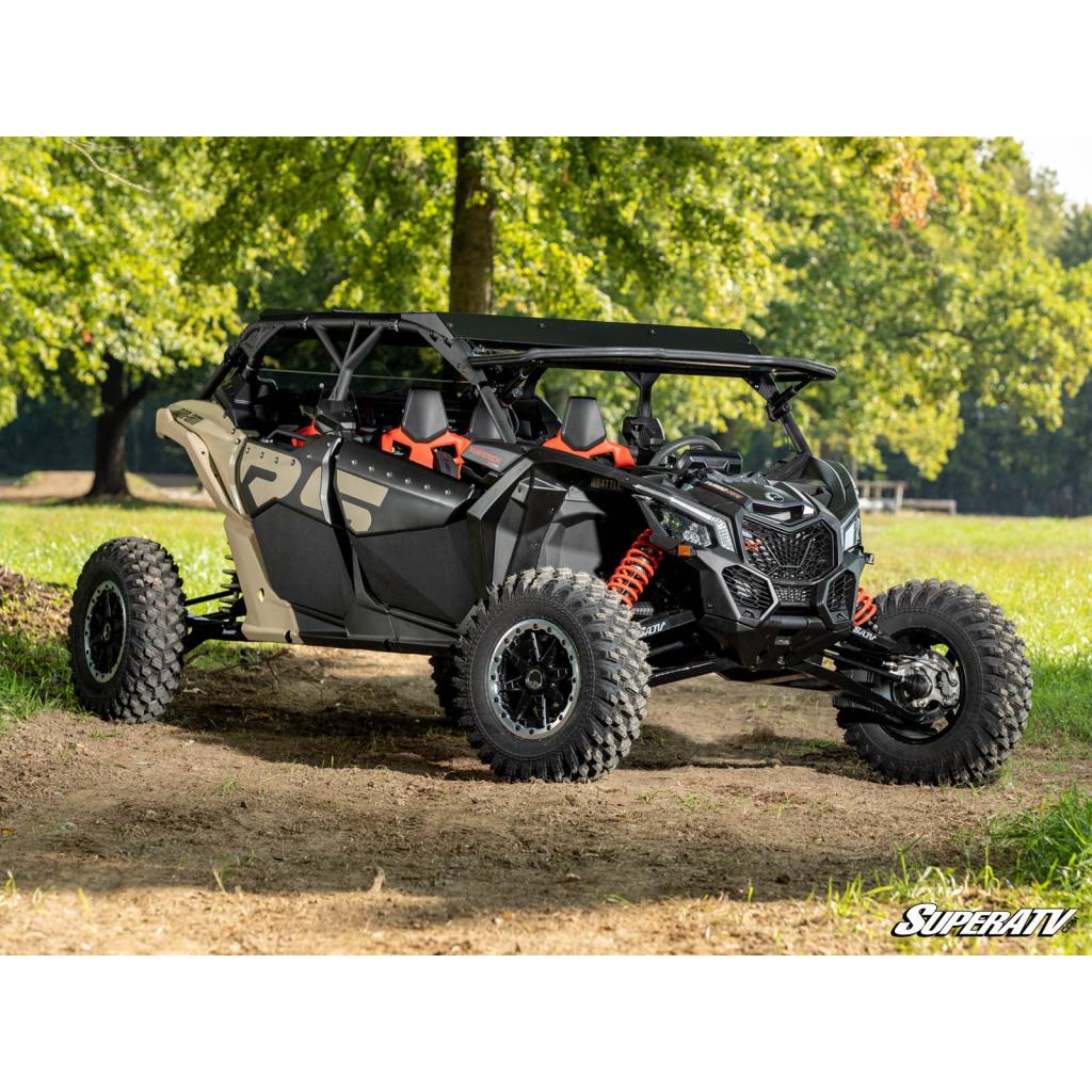 SuperaATV Can - Am Maverick X3 MaxDrive Power Flip Windshield - MojoMotoSport.com