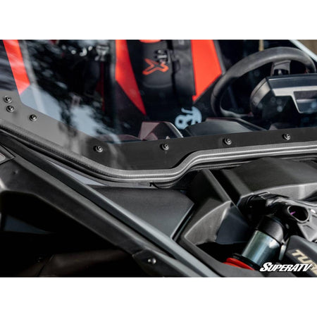 SuperaATV Can - Am Maverick X3 MaxDrive Power Flip Windshield - MojoMotoSport.com