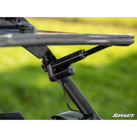 SuperaATV Can - Am Maverick X3 MaxDrive Power Flip Windshield - MojoMotoSport.com