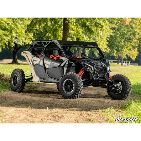 SuperaATV Can - Am Maverick X3 MaxDrive Power Flip Windshield - MojoMotoSport.com