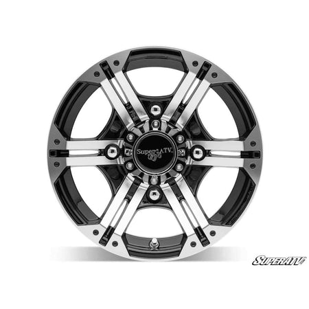 SuperATV 14" Bandit Wheels H - Series - Machined - MojoMotoSport.com