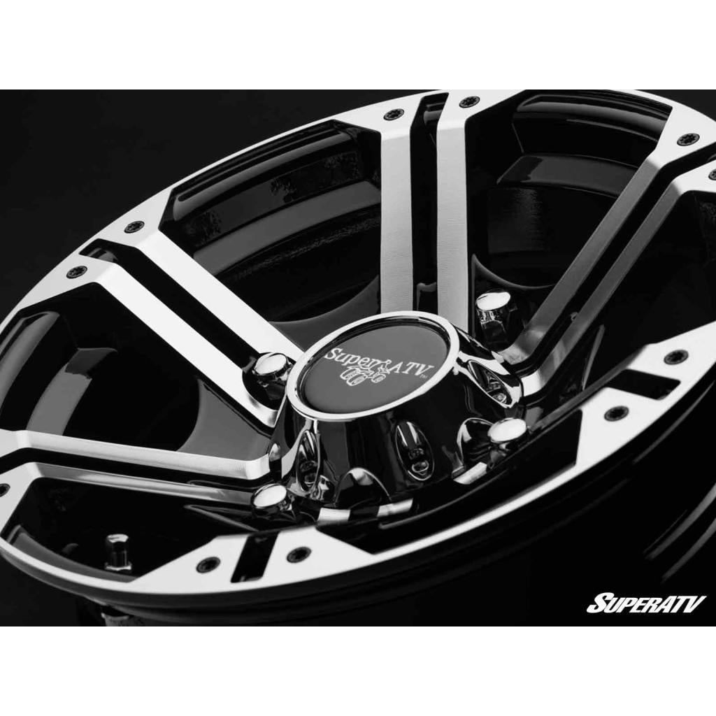 SuperATV 14" Bandit Wheels H - Series - Machined - MojoMotoSport.com