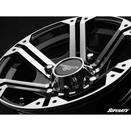 SuperATV 14" Bandit Wheels H - Series - Machined - MojoMotoSport.com