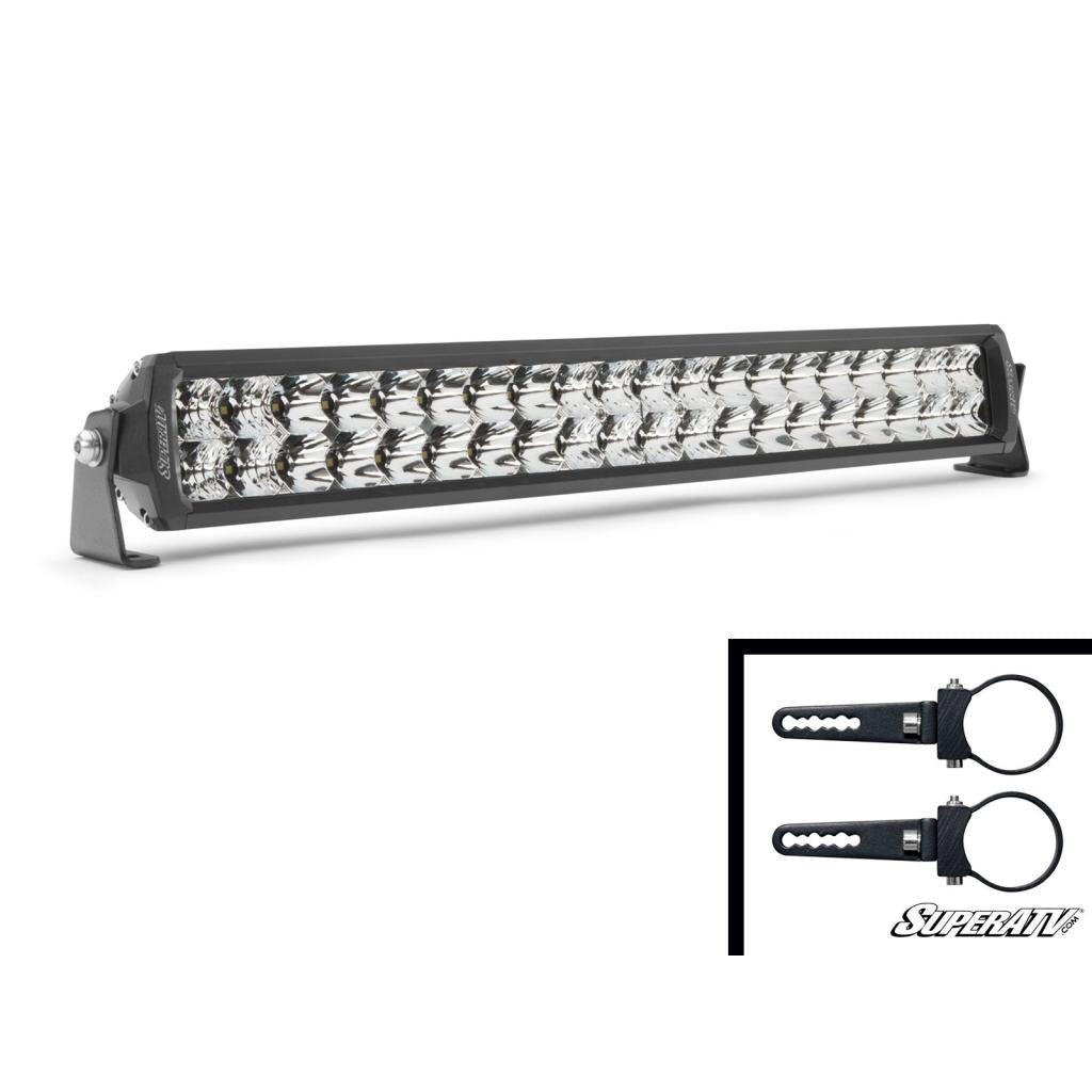 SuperATV 20" Straight Double - Row Light Bar - MojoMotoSport.com