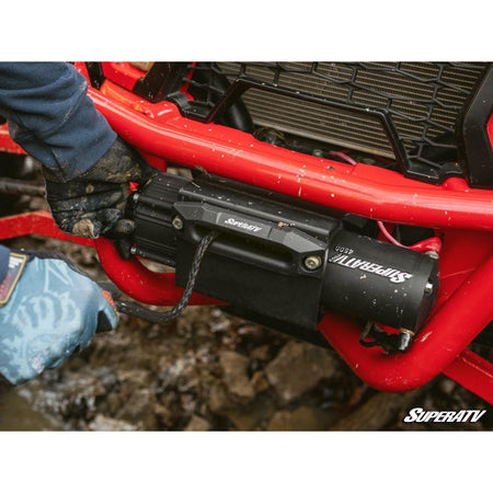 SuperATV 2500 lb. UTV/ATV Winch (With Wireless Remote & Synthetic Rope) - MojoMotoSport.com