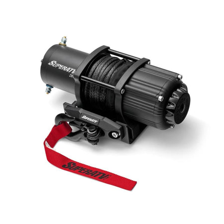 SuperATV 2500 lb. UTV/ATV Winch (With Wireless Remote & Synthetic Rope) - MojoMotoSport.com