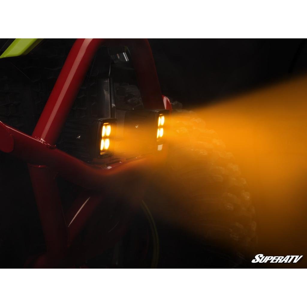 SuperATV 3" LED Cube Lights - MojoMotoSport.com