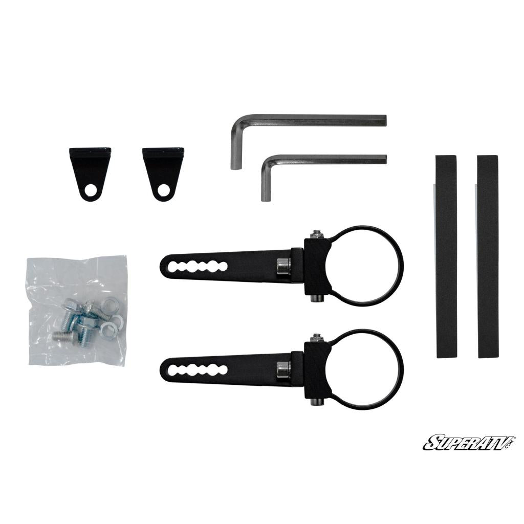 SuperATV 3 Panel Rear View Mirror with 1.75" Clamps - MojoMotoSport.com