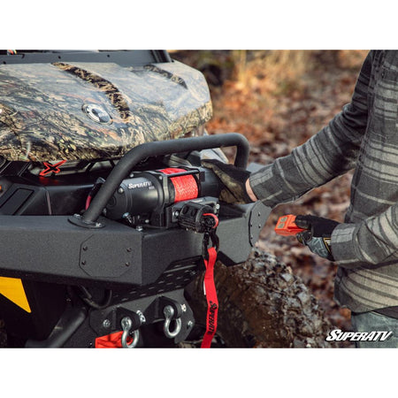 SuperATV 4500 Lb. UTV/ATV Winch (With Wireless Remote & Synthetic Rope) - MojoMotoSport.com