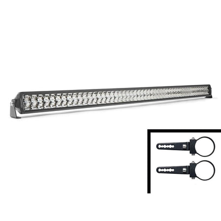 SuperATV 50" Straight Double - Row LED Light Bar - MojoMotoSport.com