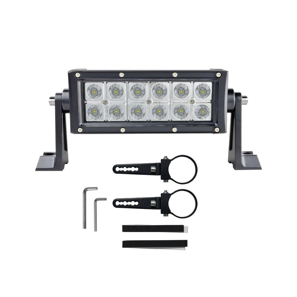 SuperATV 6" LED Combination Spot / Flood Light Bar - MojoMotoSport.com