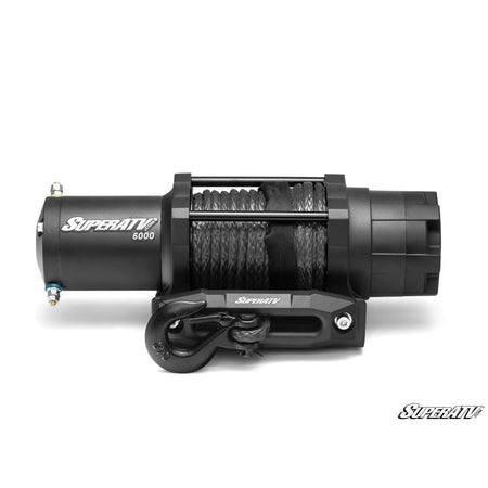 SuperATV 6000 Lb. UTV/ATV Winch (With Wireless Remote & Synthetic Rope) - MojoMotoSport.com