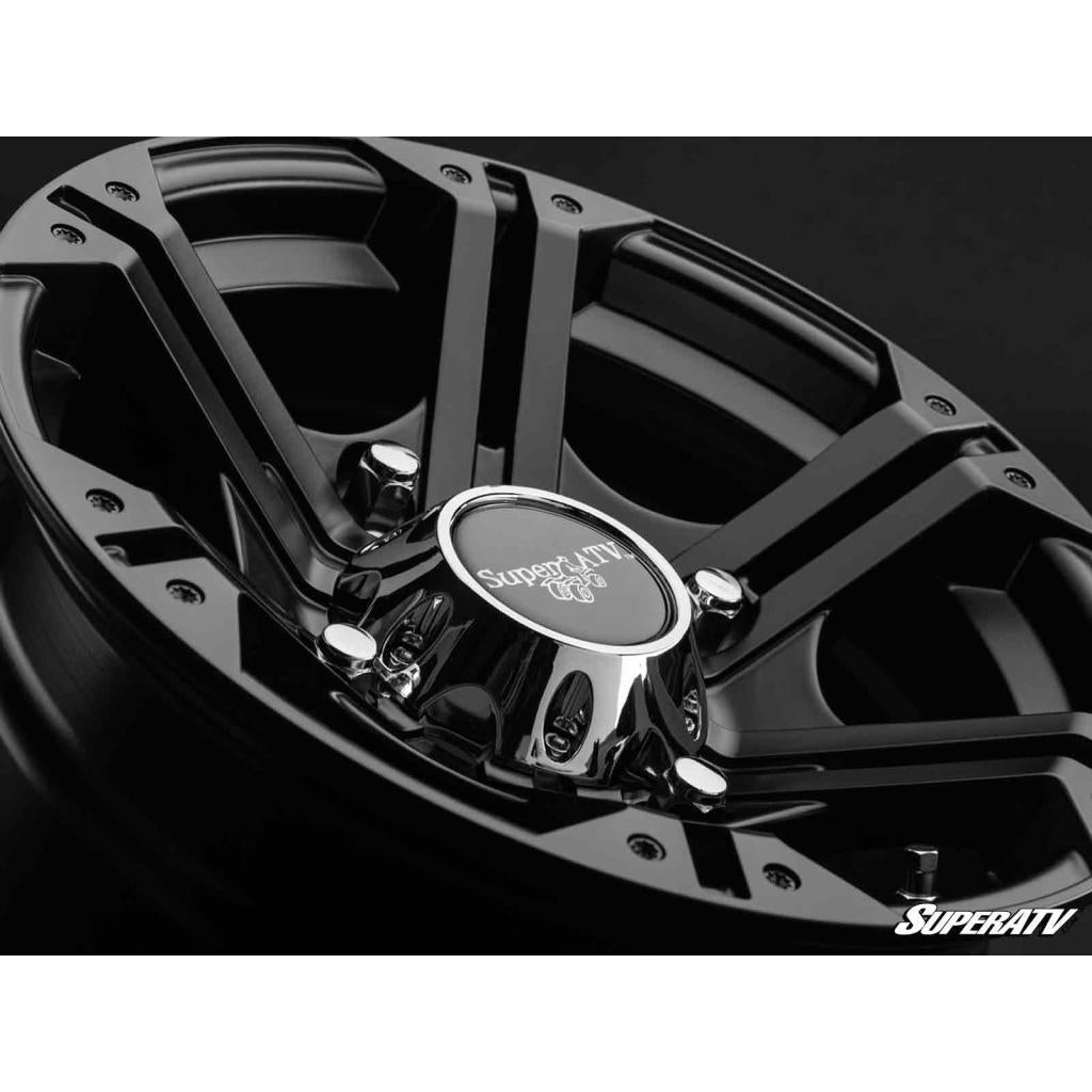 SuperATV Bandit Wheels H - Series Black - MojoMotoSport.com