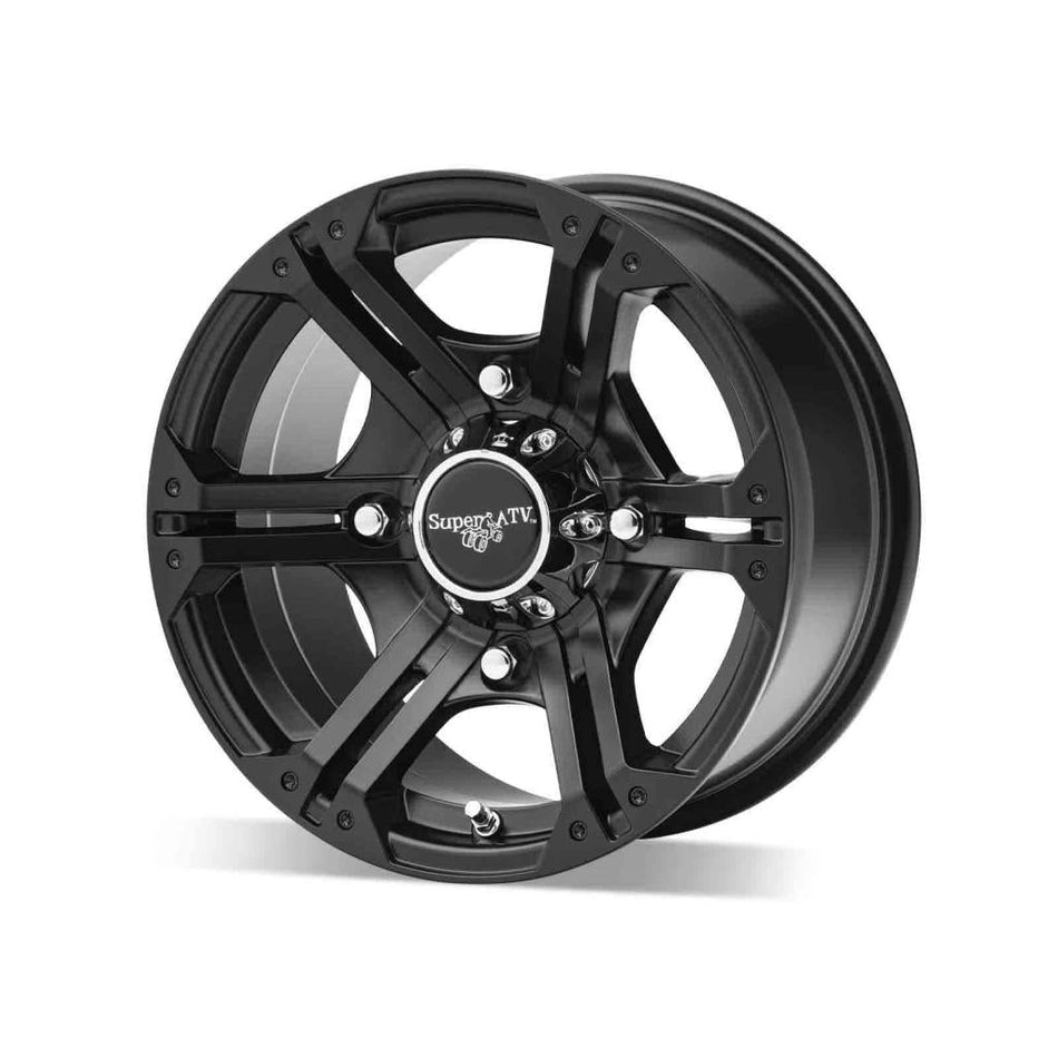 SuperATV Bandit Wheels H - Series Black - MojoMotoSport.com