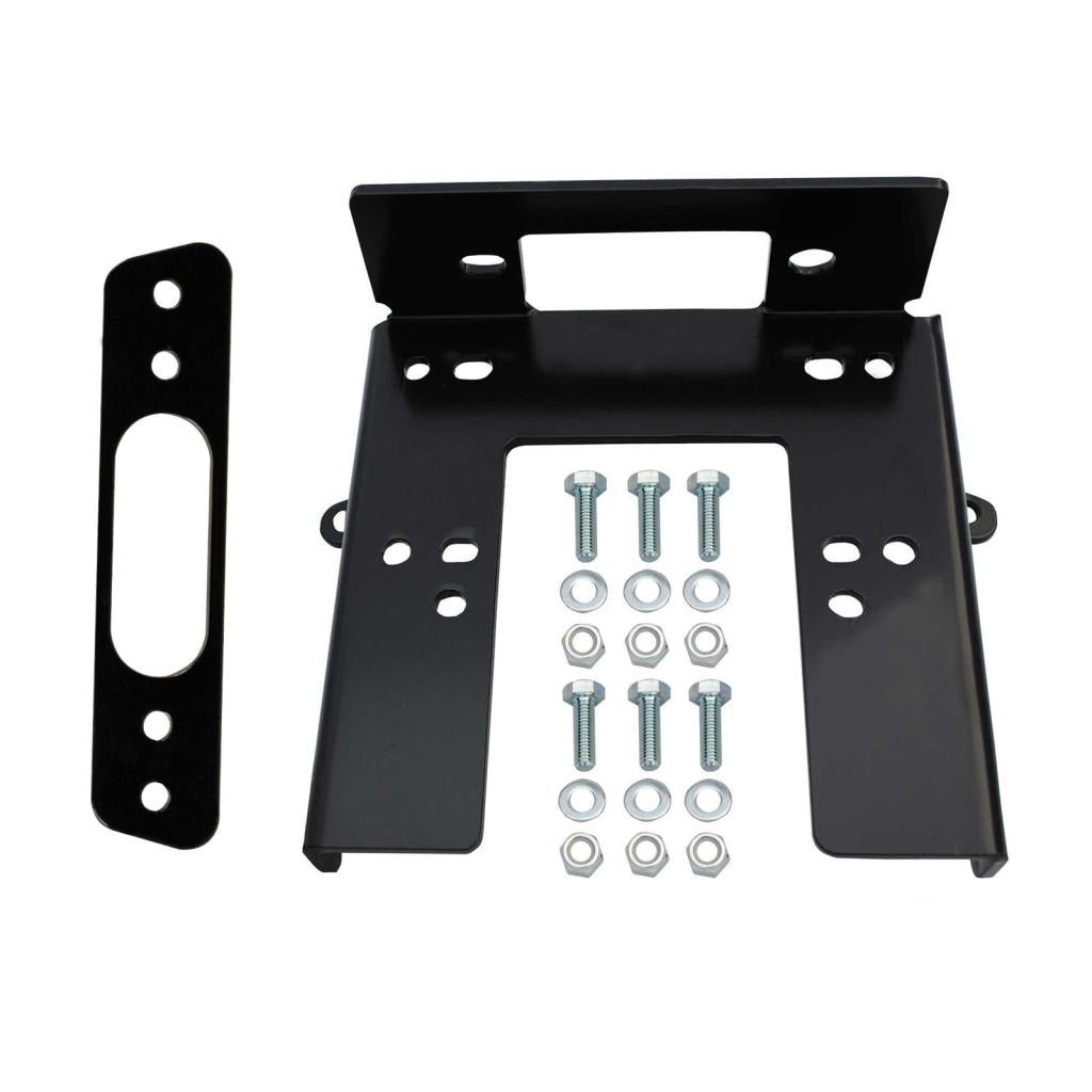 SuperATV Can - Am Commander 800 / 1000 Winch Mounting Plate - MojoMotoSport.com