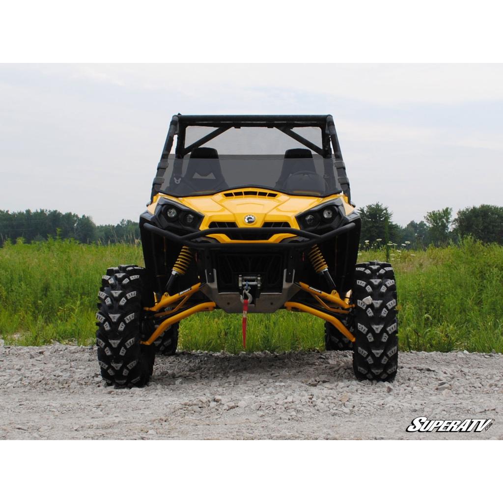 SuperATV Can - Am Commander Half Windshield - MojoMotoSport.com