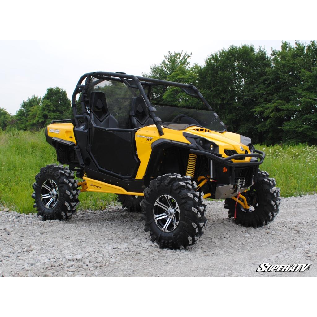 SuperATV Can - Am Commander Half Windshield - MojoMotoSport.com
